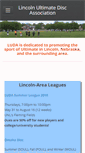 Mobile Screenshot of lincolnultimate.com